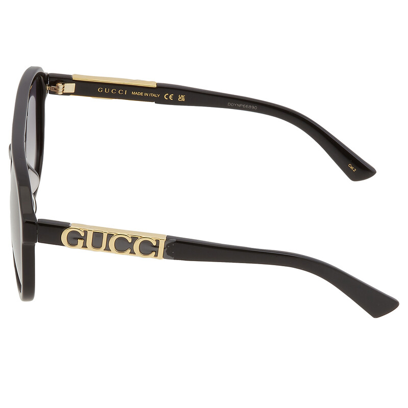 Gucci Gray Gradient Pilot Unisex Sunglasses GG1188S 002 58