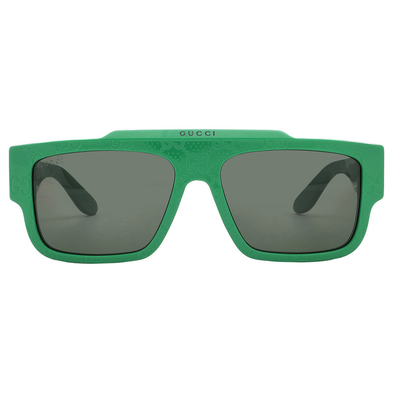 Gucci Green Browline Men's Sunglasses GG1460S 007 56 889652469188