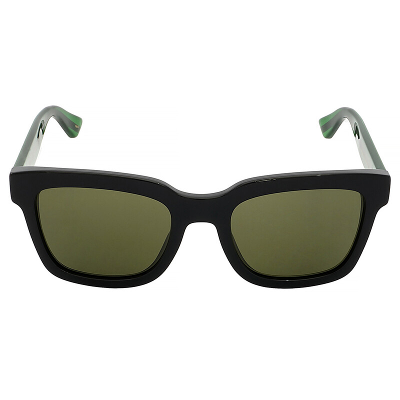 Gucci Green Square Men's Sunglasses GG0001SN 002 52 889652384917