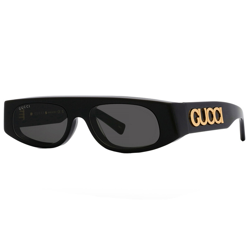 Gucci Grey Browline Ladies Sunglasses GG1771S 001 51 889652506463