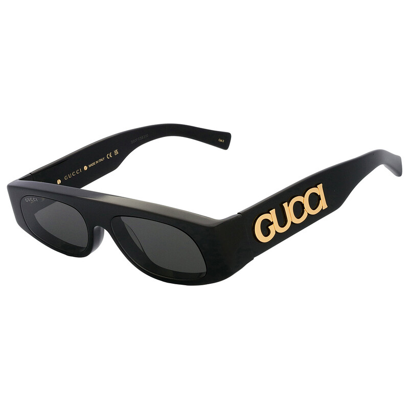 Gucci Grey Browline Ladies Sunglasses GG1771S 001 51 889652506463