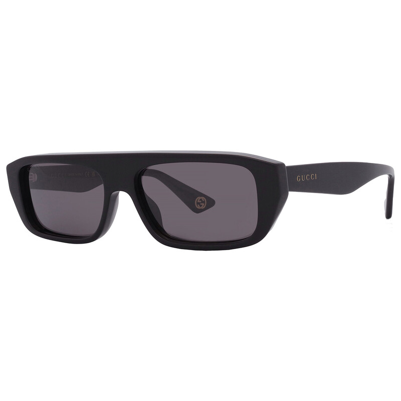 Gucci Grey Browline Men's Sunglasses GG1617S 001 56 889652473925