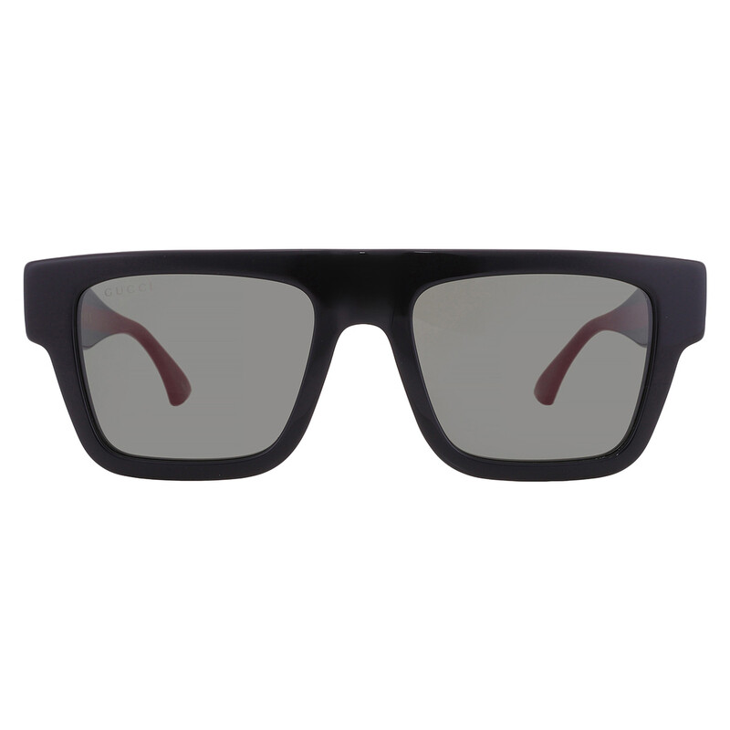 Gucci Grey Browline Men's Sunglasses GG1868S 001 53 889652531311