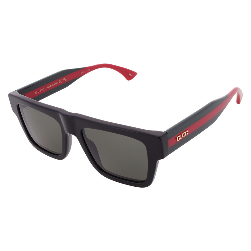 Gucci Grey Browline Men's Sunglasses GG1868S 001 53 889652531311