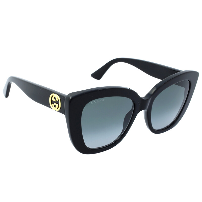 Gucci Grey Butterfly Ladies Sunglasses GG0327S 001 52  display picture 3