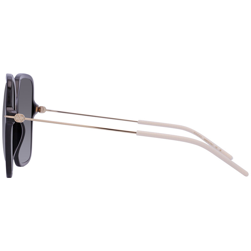 Gucci Grey Butterfly Ladies Sunglasses GG1267S 001 60  display picture 2
