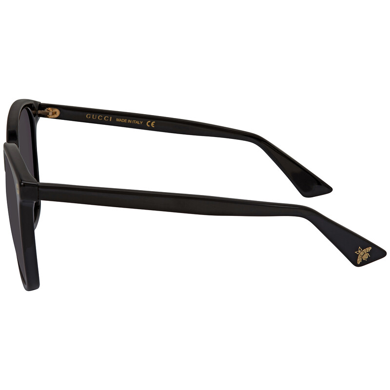 Gucci Grey Cat Eye Ladies Sunglasses GG0024S 001 58  display picture 3