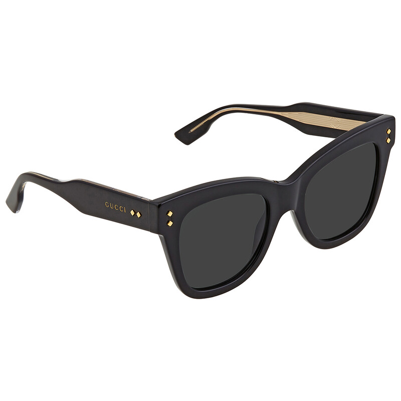 Gucci Grey Cat Eye Ladies Sunglasses GG1082S 001 52  display picture 2