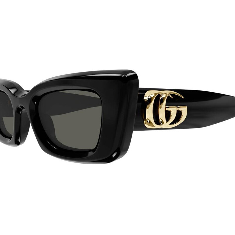Gucci Grey Cat Eye Ladies Sunglasses GG1827S 001 49 889652527147