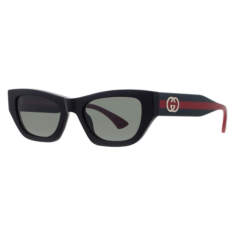 Gucci Grey Cat Eye Ladies Sunglasses GG2116S 001 52 889652629087