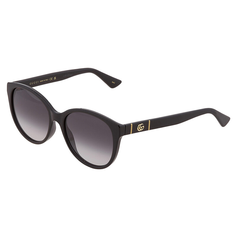 Gucci Grey Gradient Round Ladies Sunglasses GG0631S 001 56  display picture 3