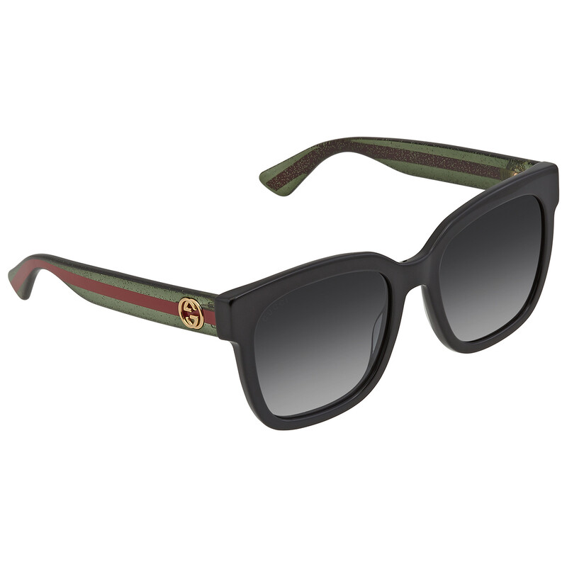 Gucci Grey Gradient Square Ladies #265213G21B Gucci Grey Gradient Square Ladies Sunglasses GG0034SN 002 54  main image 4