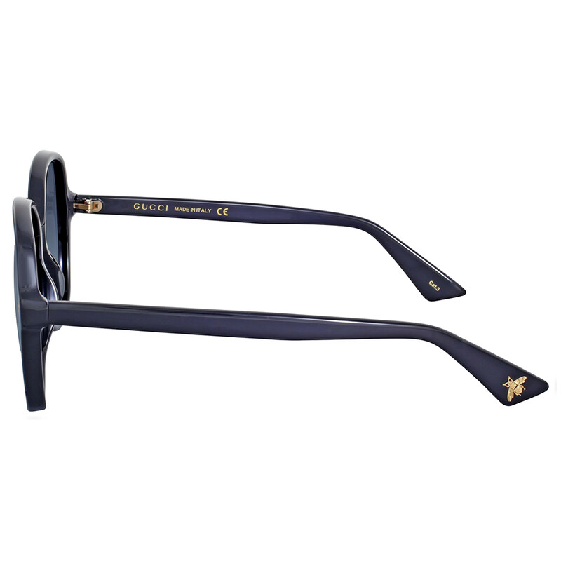 Gucci Grey Gradient Square Ladies Sunglasses GG0092S 001 55