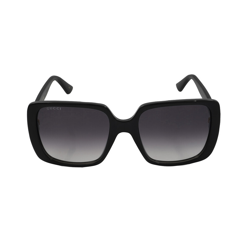 Gucci Grey Gradient Square Ladies Sunglasses GG0632S 001 56