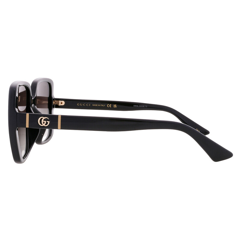 Gucci Grey Gradient Square Ladies Sunglasses GG0632SA 001 56