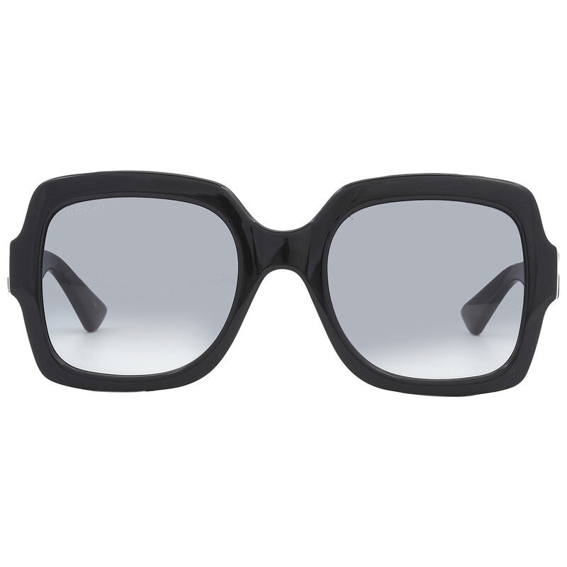 Gucci Grey Gradient Square Ladies Sunglasses GG1337S 001 54