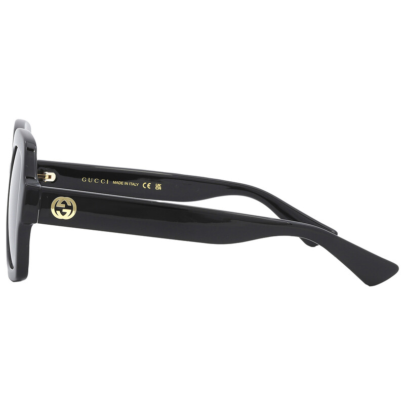 Gucci Grey Gradient Square Ladies Sunglasses GG1337S 001 54