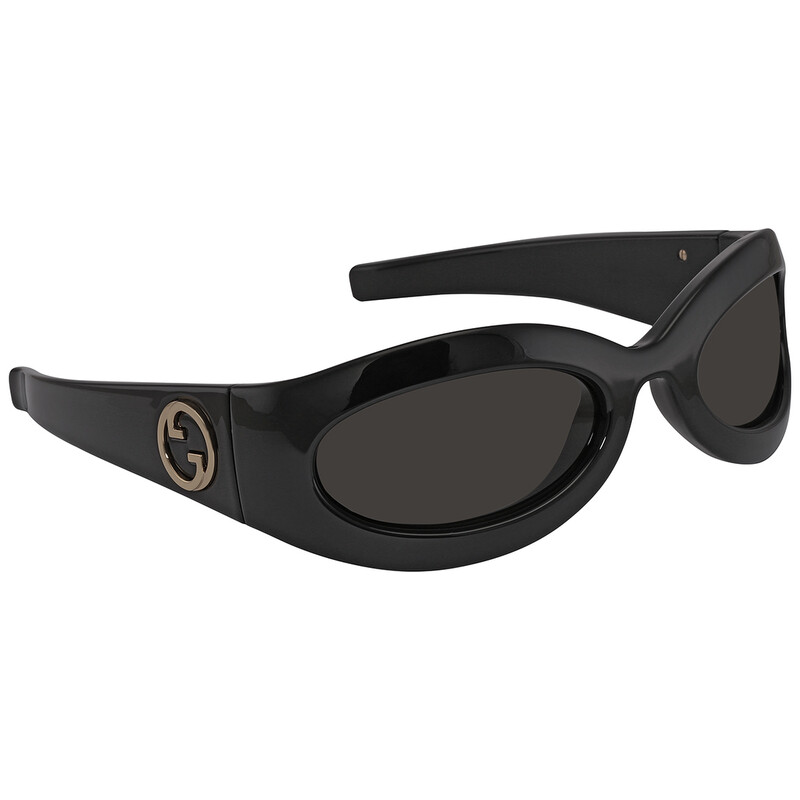 Gucci Grey Mask Ladies Sunglasses GG1247S 001 60  display picture 1