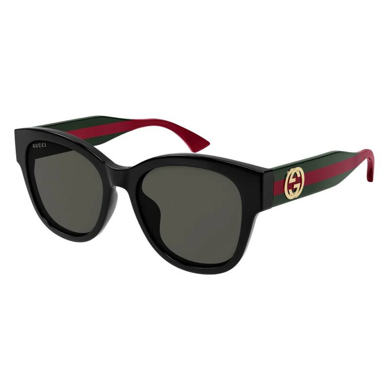 Gucci Grey Navigator Ladies Sunglasses GG1866SK 001 56