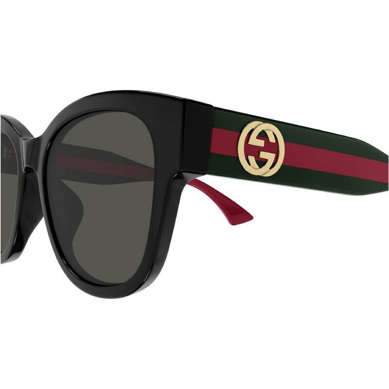 Gucci Grey Navigator Ladies Sunglasses GG1866SK 001 56