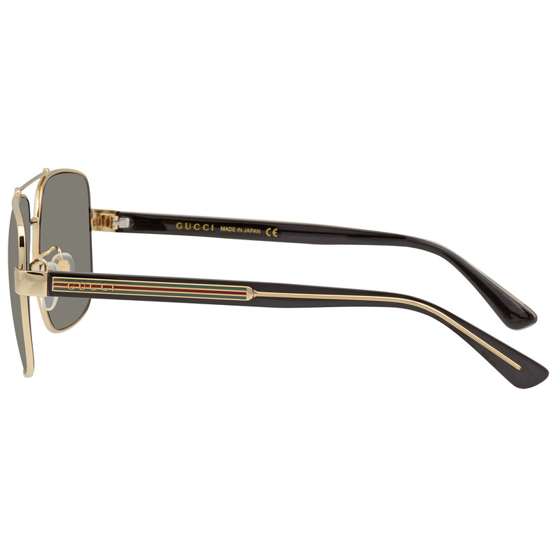 Gucci Grey Navigator Men display picture 1