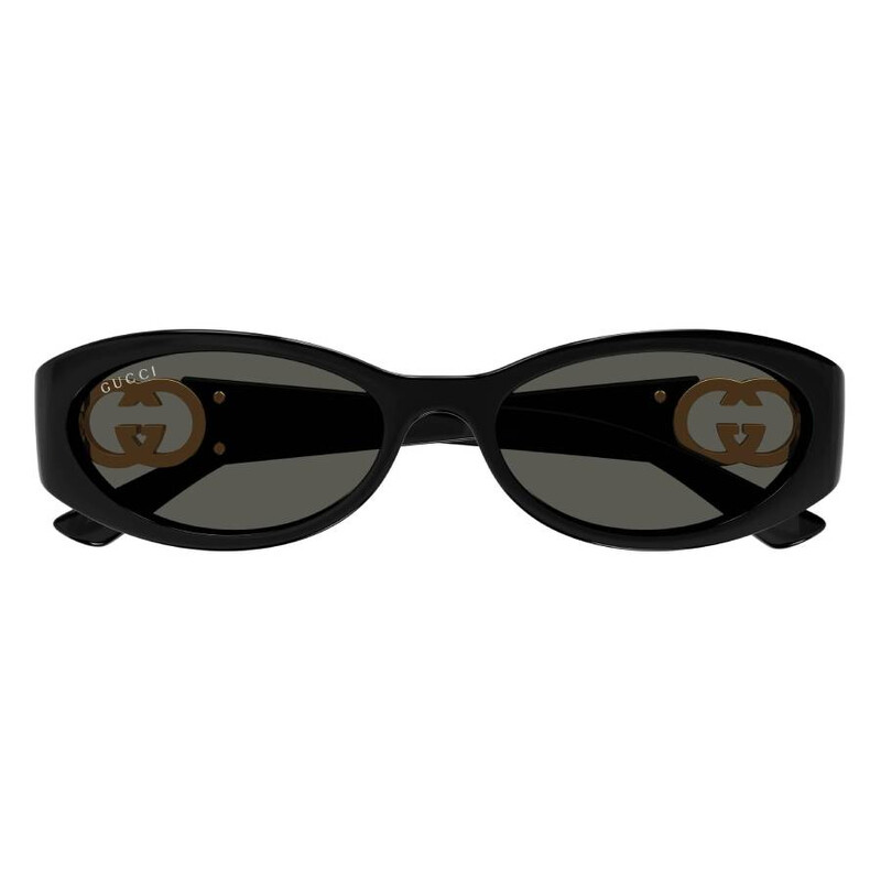 Gucci Grey Oval Ladies Sunglasses GG1660S 001 54  display picture 1