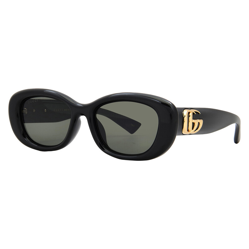 Gucci Grey Oval Ladies Sunglasses GG1829SK 001 53  display picture 3