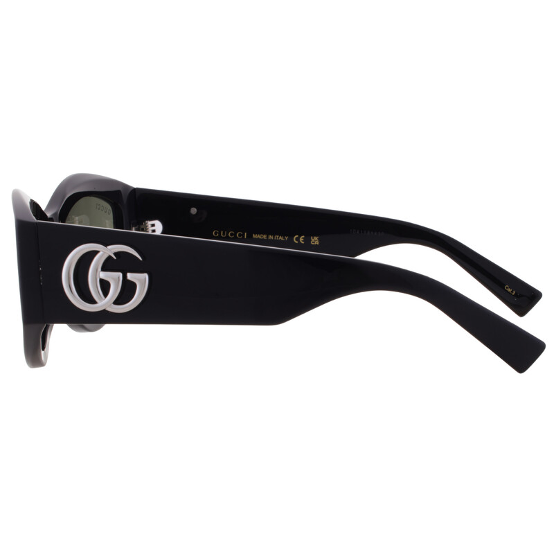 Gucci Grey Oval Ladies Sunglasses GG1951S 001 53 889652567631