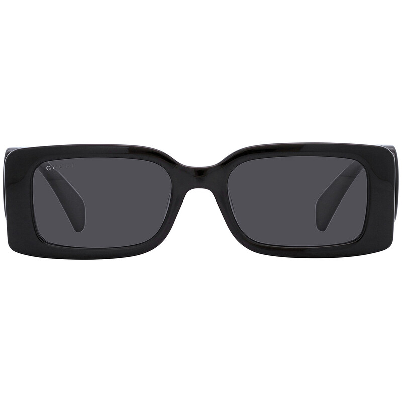 Gucci Grey Rectangular Ladies Sunglasses GG1325S 001 54