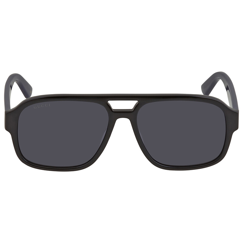 Gucci Grey Pilot Men's Sunglasses GG0925S 001 58 889652325729