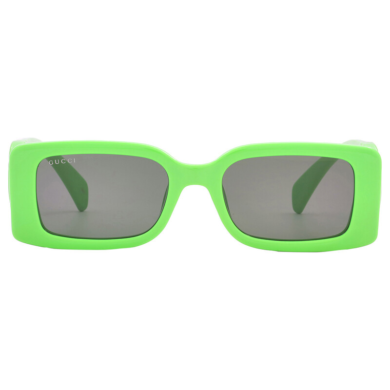Gucci Grey Rectangular Ladies Sunglasses GG1325S 009 54