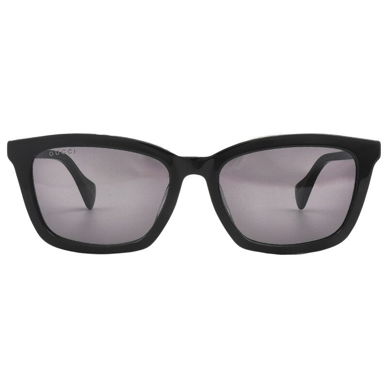 Gucci Grey Rectangular Ladies Sunglasses GG1596SK 001 55