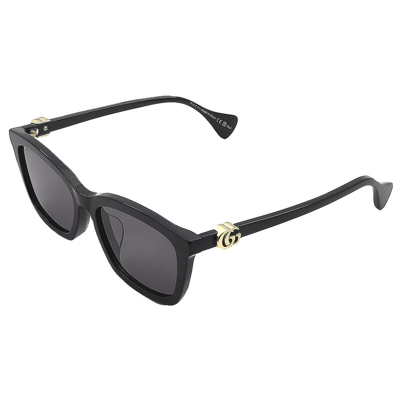 ITM1WKH54H6S GUCCI グッチ サングラス GG1596SK 001 55□18-145 ブラック ゴールド メガネケース クロス レディース GUCCI GG1596SK 001 Black Grey Women's Large 55 mm Sunglasses | eBay
