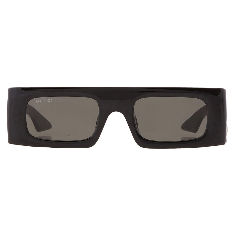 Gucci Grey Rectangular Ladies Sunglasses GG1646S 001 49