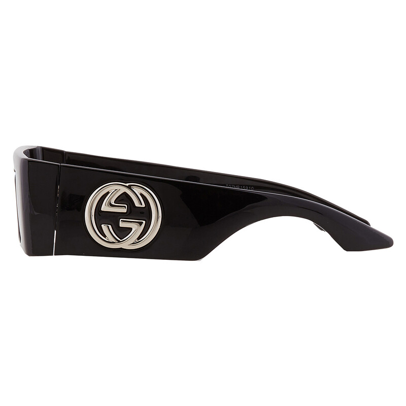 Gucci Grey Rectangular Ladies Sunglasses GG1646S 001 49