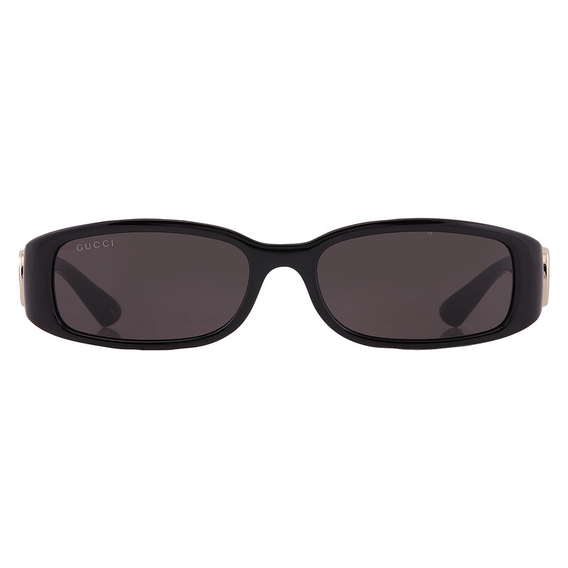 Gucci Grey Rectangular Ladies Sunglasses GG1661S 001 54