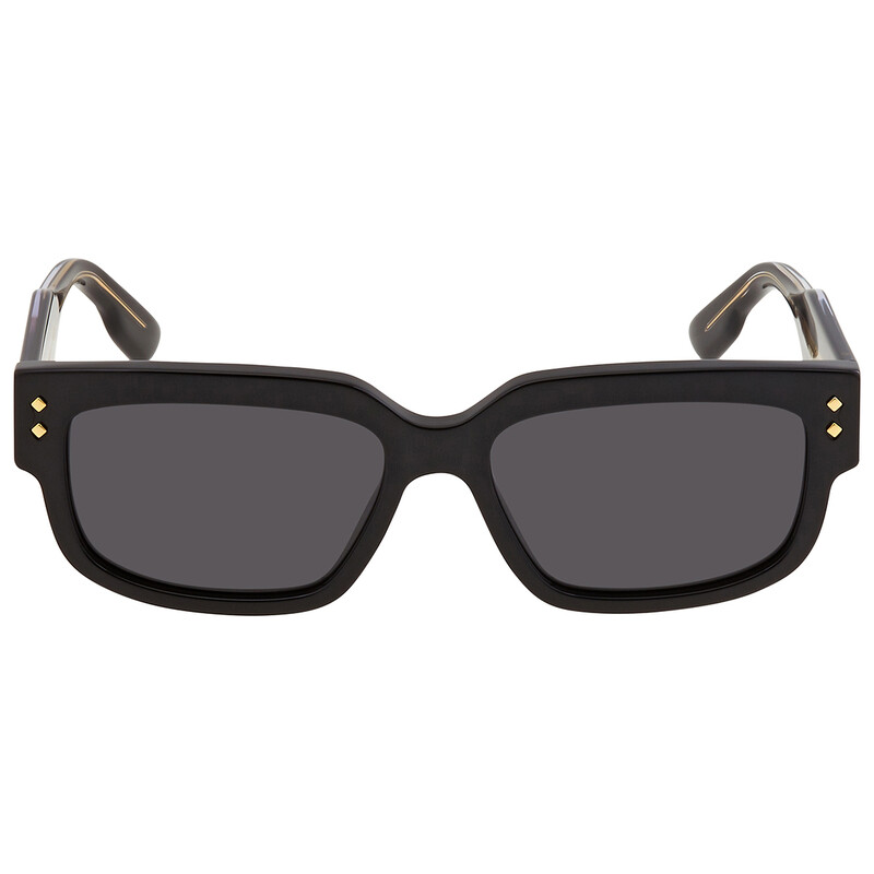Gucci Grey Rectangular Men's Sunglasses GG1218S 001 56