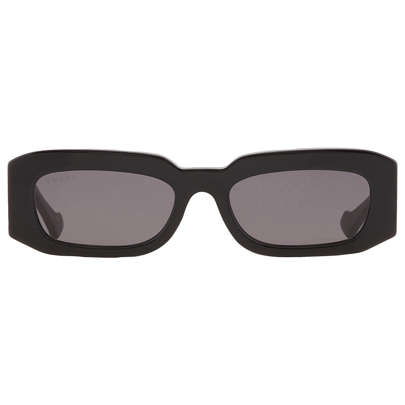 Gucci Grey Rectangular Men's Sunglasses GG1426S 001 54