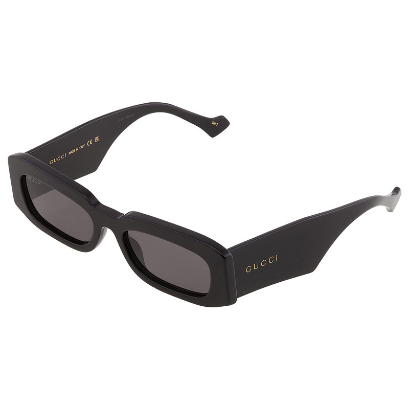 Gucci Grey Rectangular Men's Sunglasses GG1426S 001 54