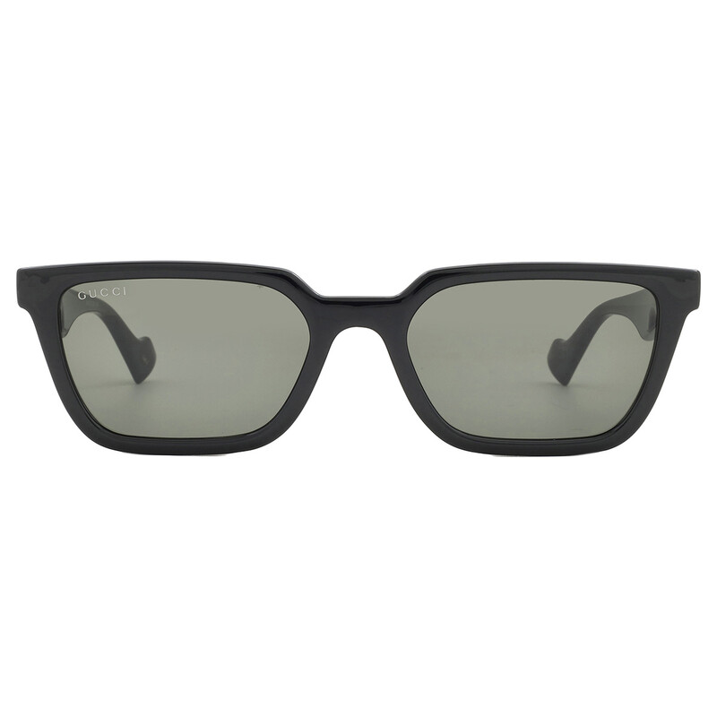 Gucci Grey Rectangular Men's Sunglasses GG1539S 001 55