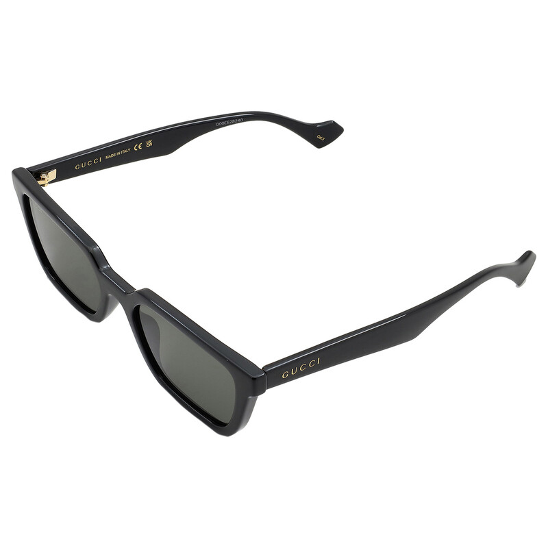 Gucci Grey Rectangular Men's Sunglasses GG1539S 001 55