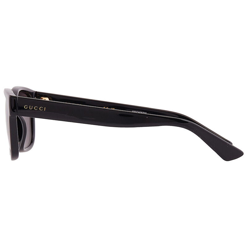 Gucci Grey Rectangular Men's Sunglasses GG1583S 001 56