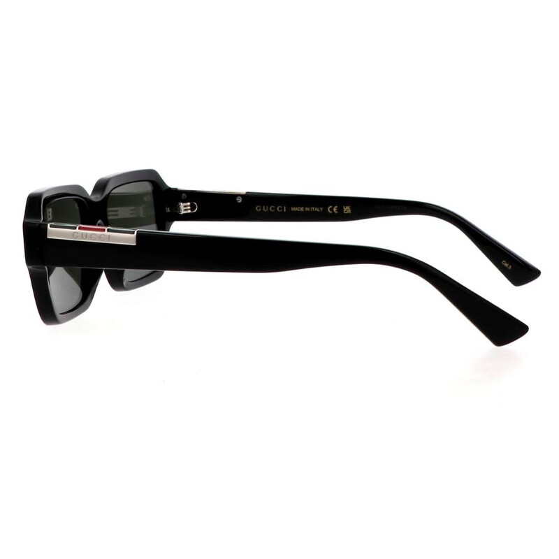 Gucci Grey Rectangular Men's Sunglasses GG1887S 001 54