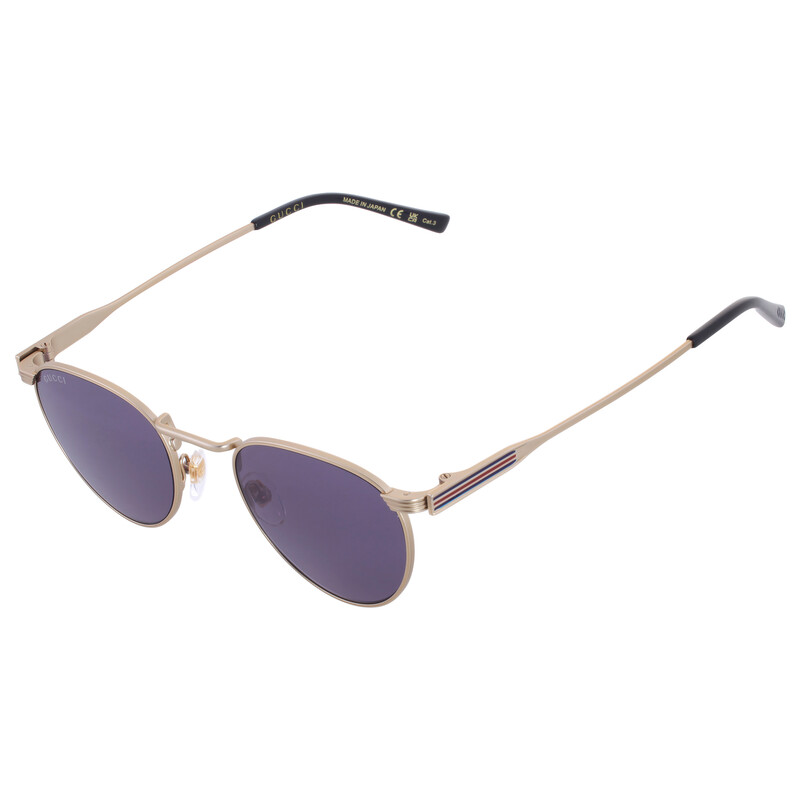 Gucci Grey Round Men's Sunglasses GG1875S 003 48 889652529967
