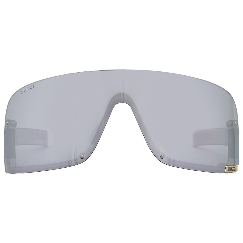 Gucci Grey Shield Ladies Sunglasses GG1637S 002 99 889652475639