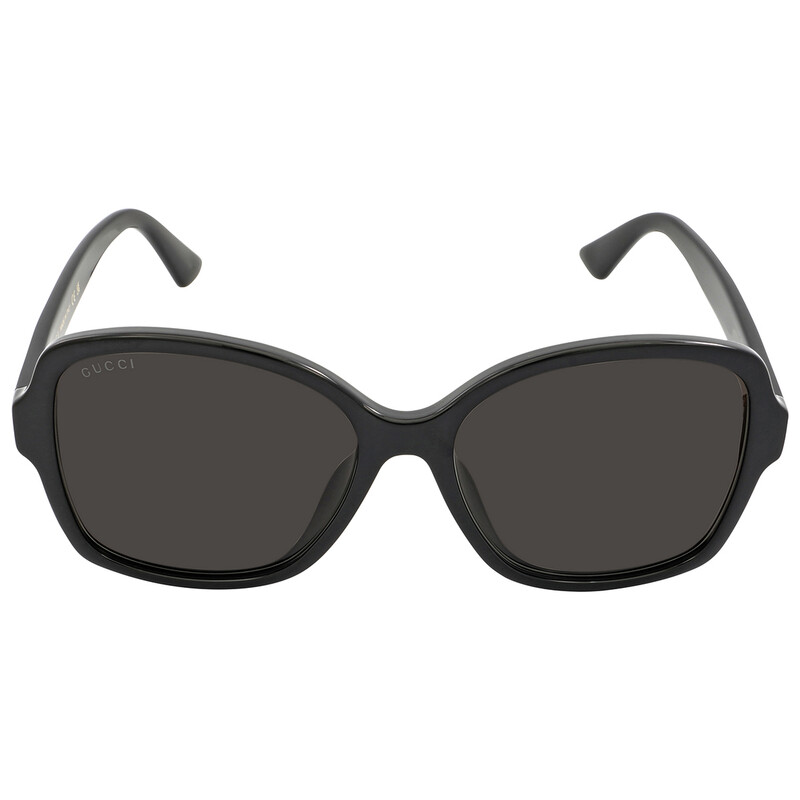 Gucci Grey Square Ladies Sunglasses GG0765SA 002 57 889652296135
