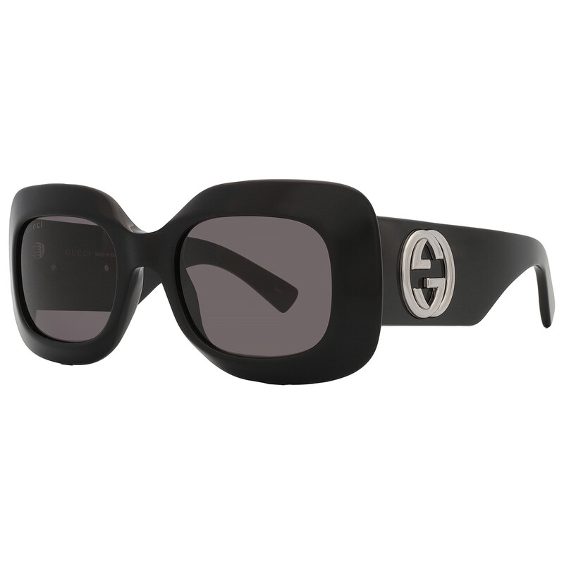 Gucci Grey Square Ladies Sunglasses GG1695S 001 51 889652499512