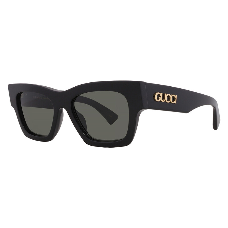 Gucci Grey Square Ladies Sunglasses GG1835S 001 52 889652530215