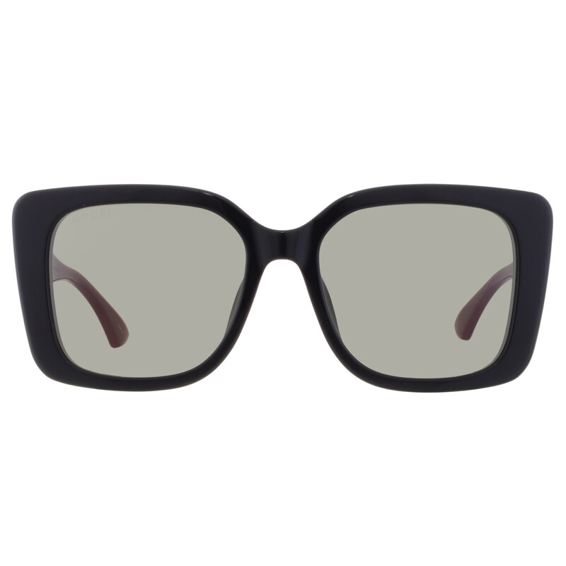 Gucci Grey Square Ladies Sunglasses GG2118SA 001 55 889652633688