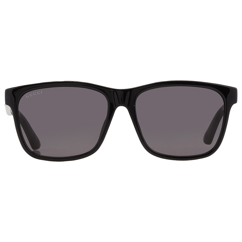 Gucci Grey Square Men's Sunglasses GG0746SA 001 57 889652294827